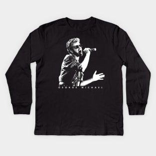 George Michael - Live Kids Long Sleeve T-Shirt